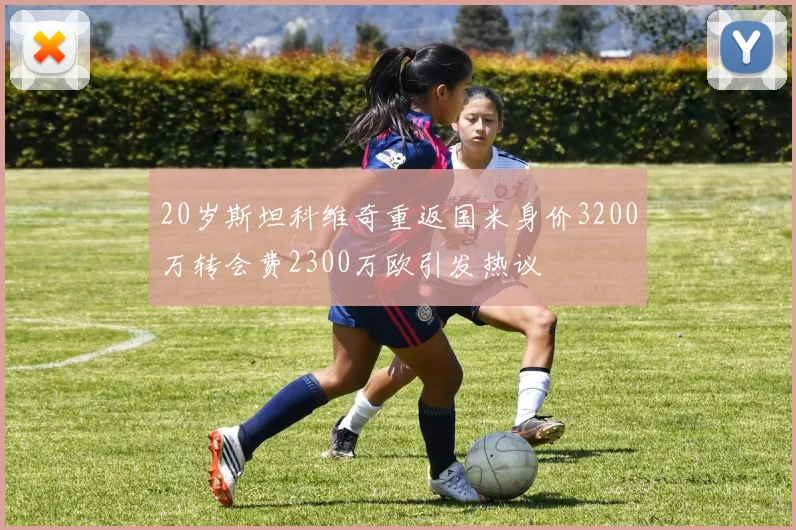 20岁斯坦科维奇重返国米身价3200万转会费2300万欧引发热议